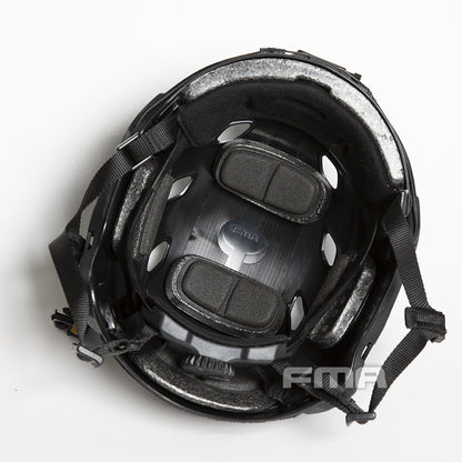 FMA Base Jump Bump Helmet Tactical Outdoor Paintball Milsim L/XL - Highlander Camo - APEXTAC GEAR