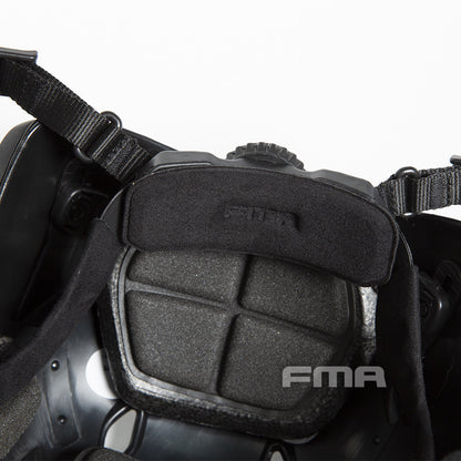 FMA Base Jump Bump Helmet Tactical Outdoor Paintball Milsim L/XL - ATFG Camo - APEXTAC GEAR