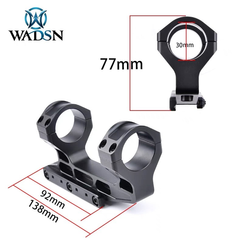 WADSN FST LPVO Scope Mount 30mm Scope Rail Mount (WS02008) - APEXTAC GEAR