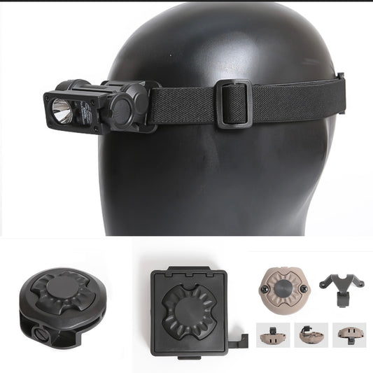 FMA Rattler Compact II Hands Free Light - BLACK - APEXTAC GEAR