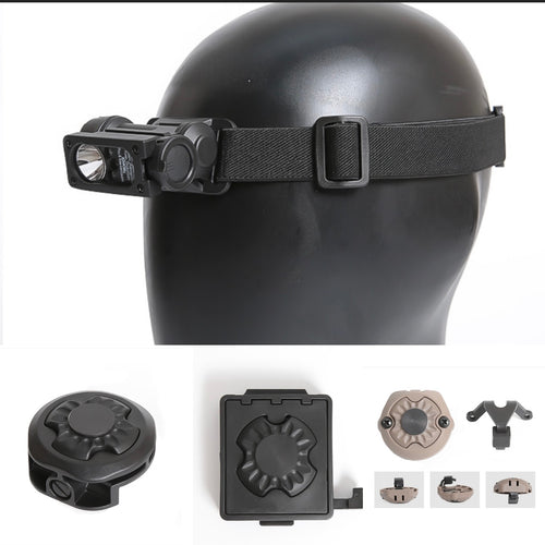 FMA Rattler Compact II Hands Free Light - BLACK - APEXTAC GEAR