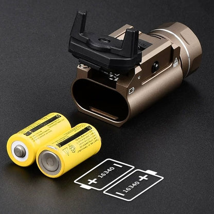 WADSN HL Series Short Arm Rail Mount Flashlight Pistol Light - APEXTAC GEAR