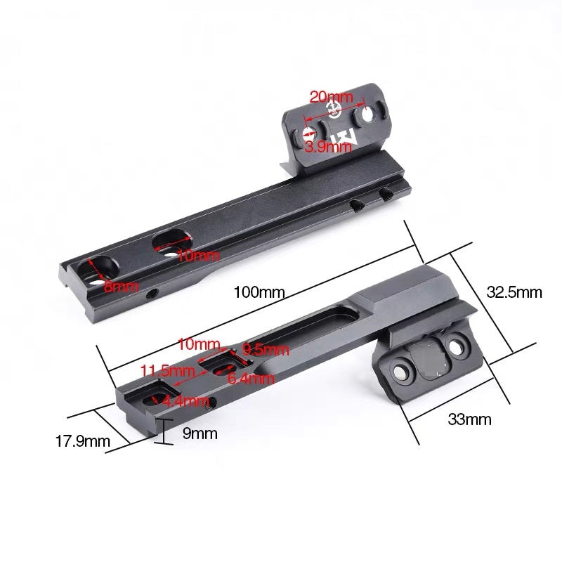 WADSN Thorntail M-LOK & Keymod Offset Adaptive (Longbar) Light Mount (WD02018) - APEXTAC GEAR