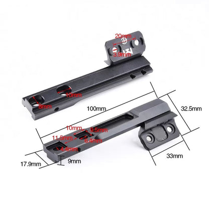 WADSN Thorntail M-LOK & Keymod Offset Adaptive (Longbar) Light Mount (WD02018) - APEXTAC GEAR
