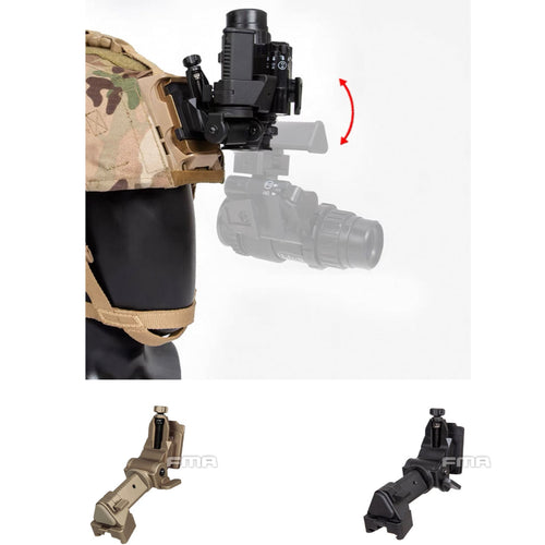 FMA NRT Style NVG Helmet Mount CNC Aluminium Made - APEXTAC GEAR