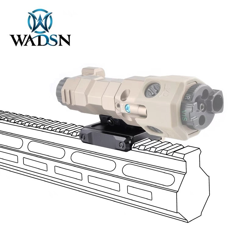 WADSN RAXI FST QD Lever / Screw Rail Mount for MAWL C1 Offset Mount - APEXTAC GEAR