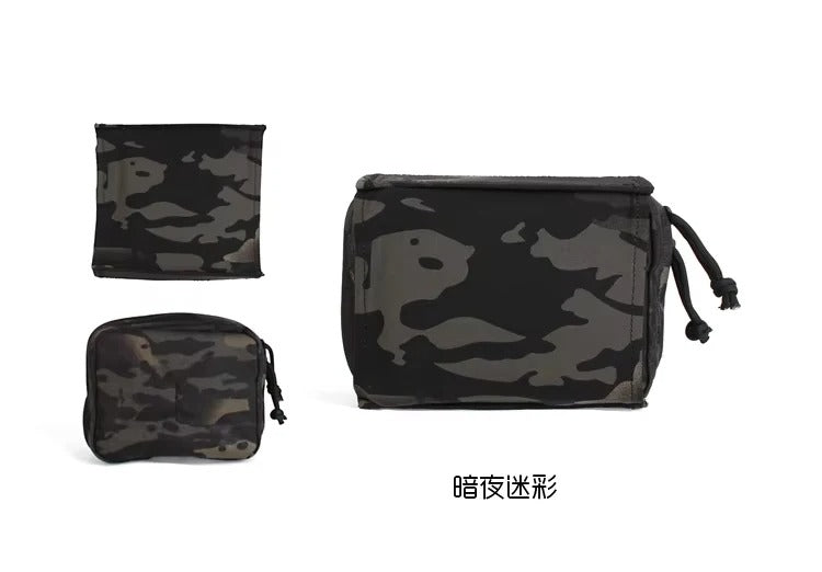PEW TACTICAL Gen1 Lo-Vis Blow Out Pouch (PH73) - Slim Profile IFAK for Airsoft