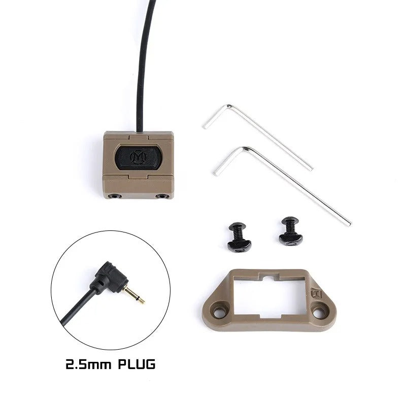WADSN M-Button Lite Rail Switch for Flashlight / Laser Unit - APEXTAC GEAR