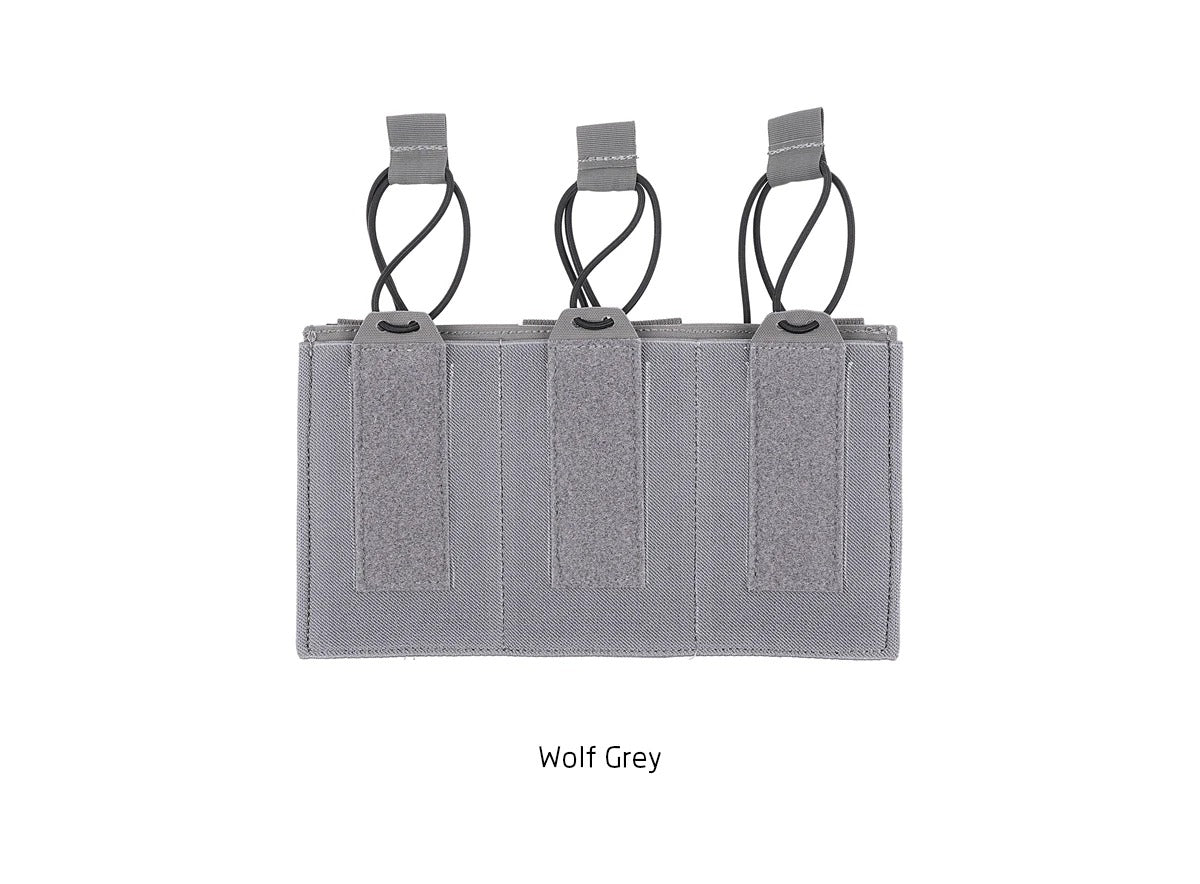 PEW TACTICAL SS STYLE Triple Elastic 5.56 MAG Pouch (PH107) - APEXTAC GEAR