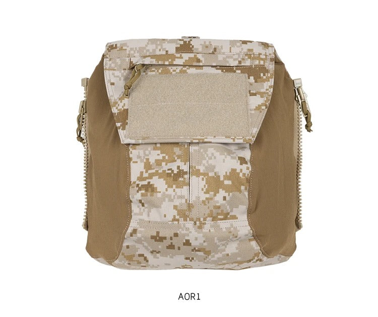 PEW TACTICAL Tactical Vest Back Panel Pack PACK ZIP-ON PANEL 1.0 (BP13) - APEXTAC GEAR