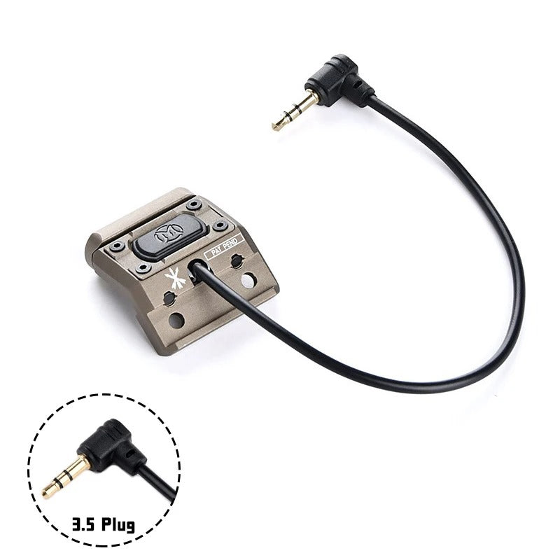 WADSN M-Button Offset Rail Mount Pressure Switch for Flashlight / Laser Unit - APEXTAC GEAR