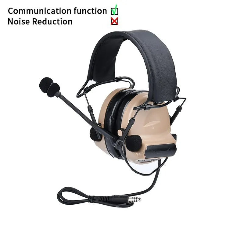 WADSN C-TAC Tactical Communication Headset for Airsoft (WZ151)