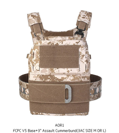 PEW TACTICAL FCPC V5 Base & 3" Assault Cummerbund(3AC) SET (VT05) - APEXTAC GEAR