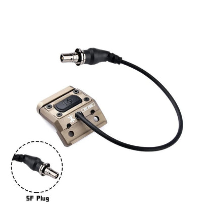WADSN M-Button Offset Rail Mount Pressure Switch for Flashlight / Laser Unit - APEXTAC GEAR