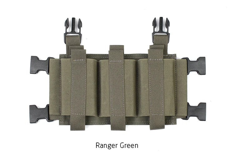 Pew Tactical Triple Mag Placard LV119 MK3 MK4 JPC2.0 Front Plate (FP02) - APEXTAC GEAR