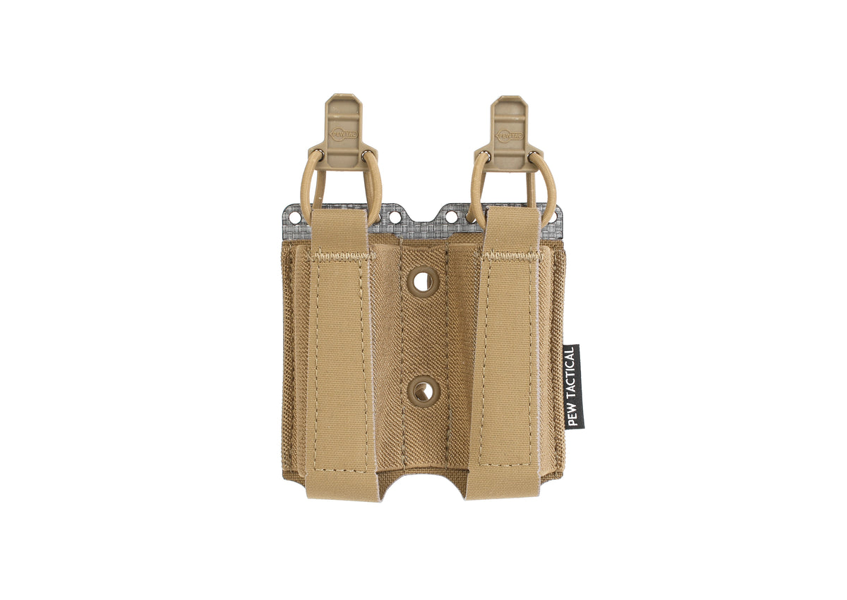 PEW TACTICAL Double Elastic 9MM Pouch (PH56) - APEXTAC GEAR