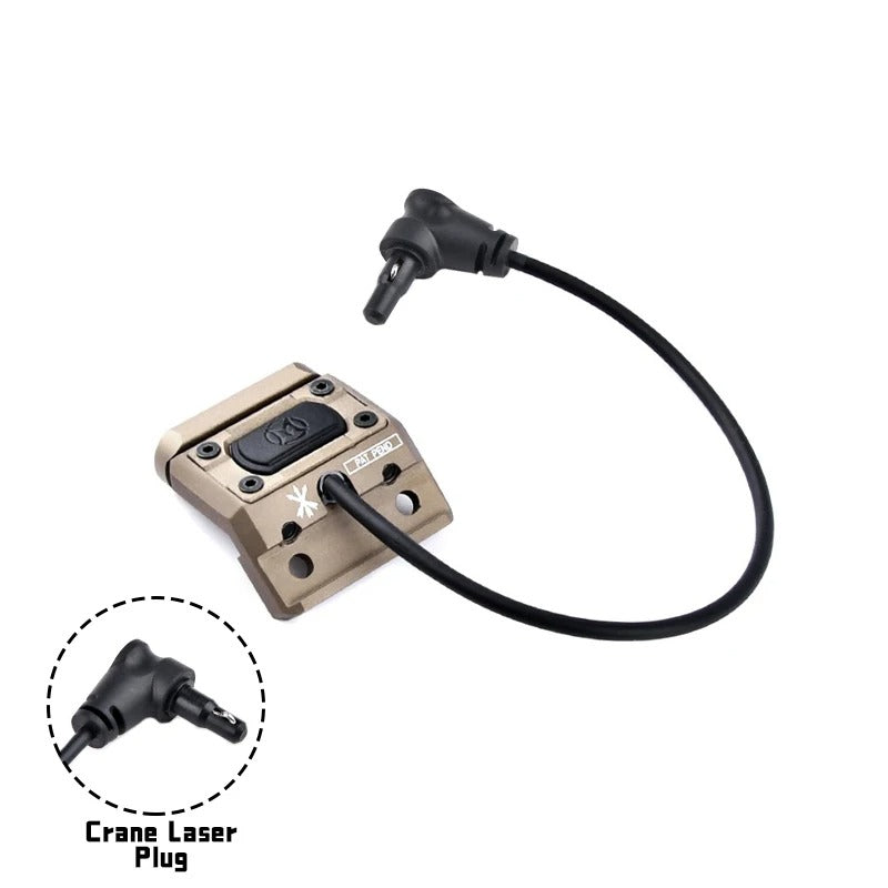 WADSN M-Button Offset Rail Mount Pressure Switch for Flashlight / Laser Unit - APEXTAC GEAR