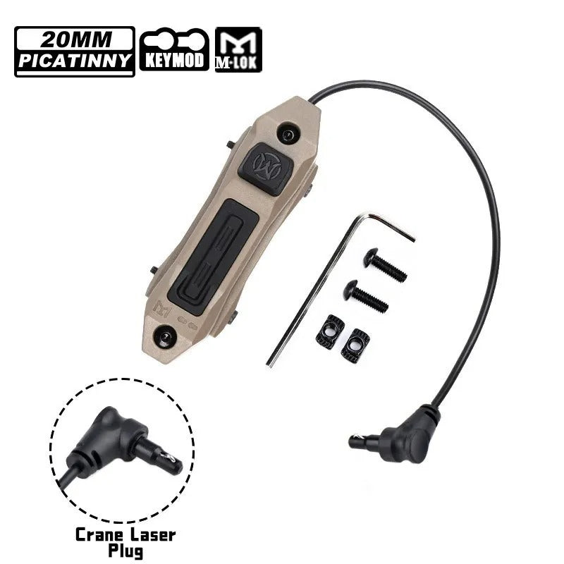 WADSN AUGMENTED Dual Function Pressure Pad Switch for Flashlight / Laser - APEXTAC GEAR
