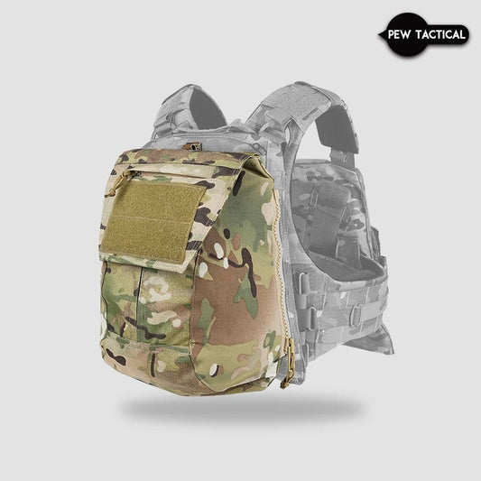 PEW TACTICAL Tactical Vest Back Panel Pack PACK ZIP-ON PANEL 1.0 (BP13) - APEXTAC GEAR