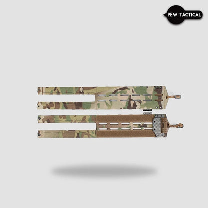 PEW Tactical AXL-Style Equinox Cummerbund showing adjustable straps and padded design on a neutral background.