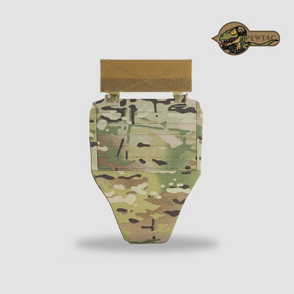PEW Tactical MOLLE Groin Panel - Empty Carrier (UA112)
