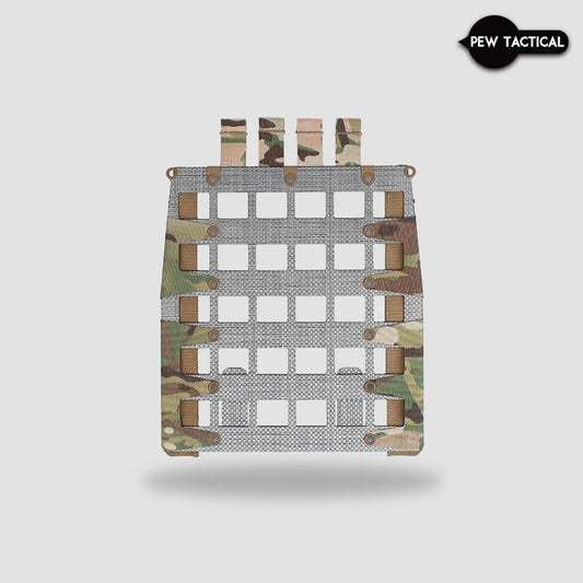 PEW TACTICAL Back Panel MOLLE FOR PEWTAC FCPC V5 8 Layer T Panel (BP11) - APEXTAC GEAR