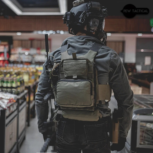 PEW TACTICAL TYP Style Zip-on Back Platform 50oz (BP02) - APEXTAC GEAR