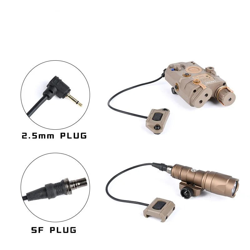 WADSN M-Button Lite Rail Switch for Flashlight / Laser Unit - APEXTAC GEAR
