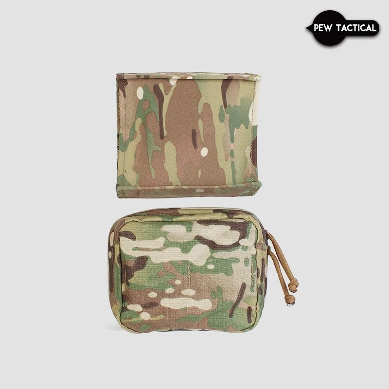 PEW TACTICAL Gen1 Lo-Vis Blow Out Pouch (PH73) - Slim Profile IFAK for Airsoft