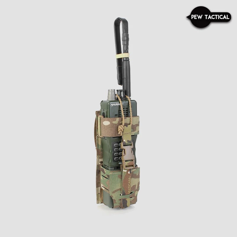 PEW TACTICAL Radio Chassis Mk5 - Adjustable Multi-Platform Radio Pouch (PH42)