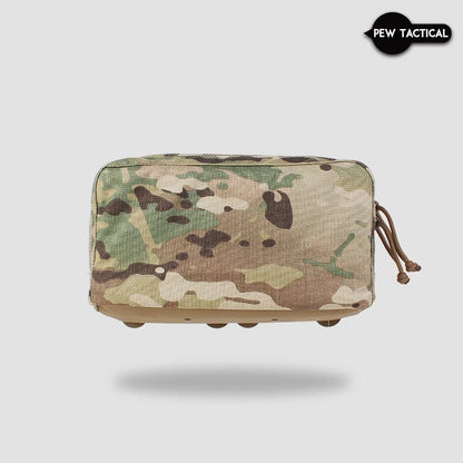 PEW TACTICAL Medium Horizontal Utility Pouch (PH48) - Versatile GP Pouch for Plate Carriers