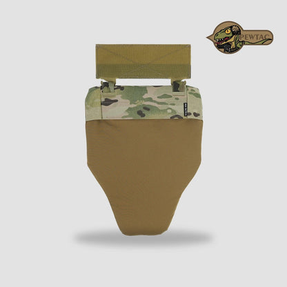 PEW Tactical MOLLE Groin Panel - Empty Carrier (UA112)