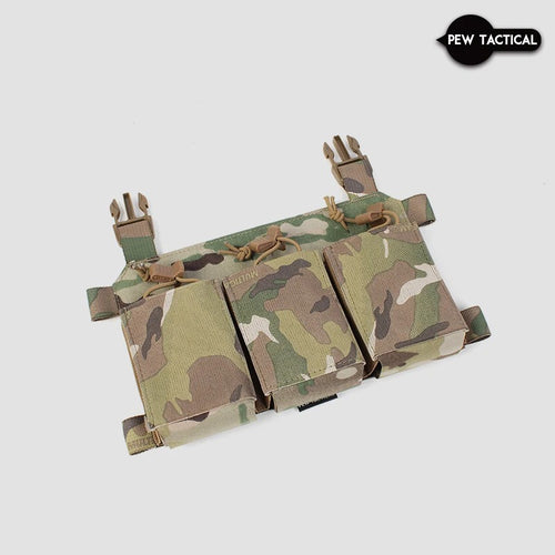 PEW TACTICAL THRAX TRIPLE MAG PLACARD Front Flap (FP09) - APEXTAC GEAR