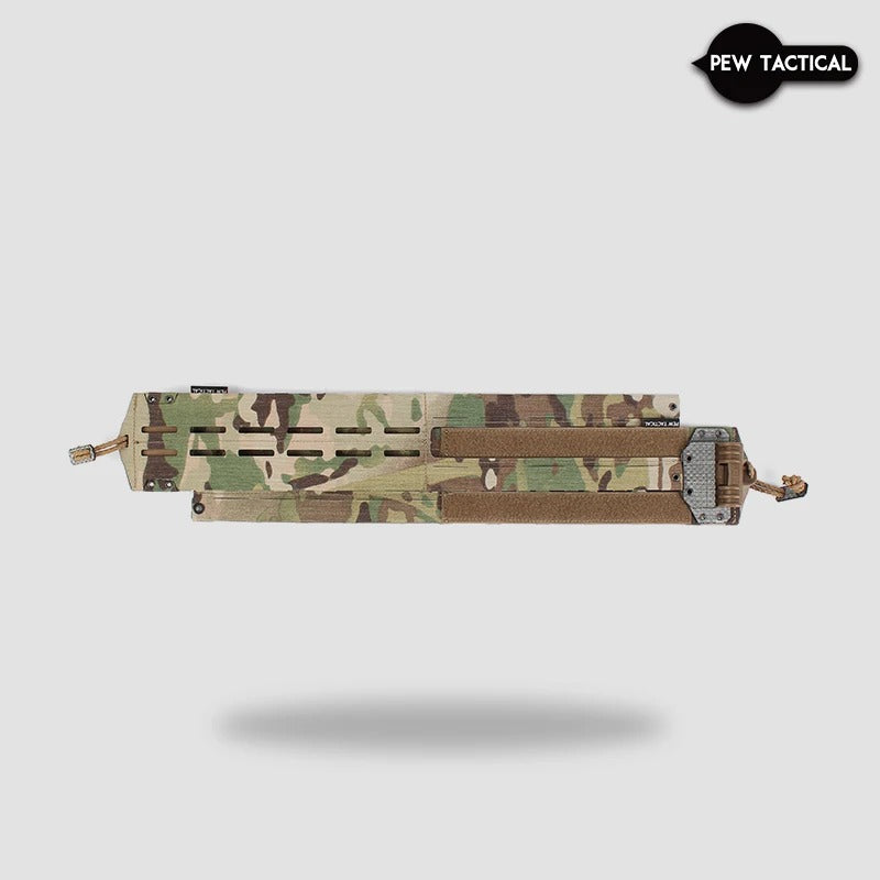 PEW Tactical AXL-Style Equinox Cummerbund showing adjustable straps and padded design for tactical gear fit
