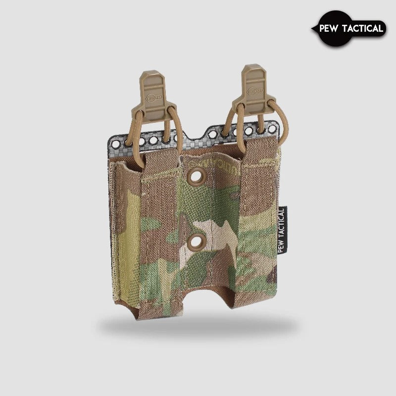 PEW TACTICAL Double Elastic 9MM Pouch (PH56) - APEXTAC GEAR