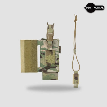 PEW TACTICAL AIR CONFIGURABLE RADIO POUCH FOR SPC UA45