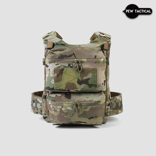 PEW TACTICAL Back Panel Double Pouch FCPC V5 (BP04) - APEXTAC GEAR