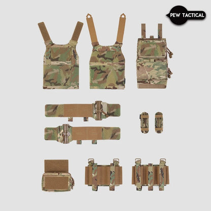 PEW TACTICAL Kids Tactical Vest for Airsoft  (VT13) - APEXTAC GEAR