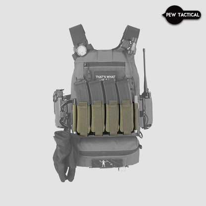 Pew Tactical 4x SMG Mag Placard LV119 MK3 MK4 JPC2.0 Front Plate (FP01) - APEXTAC GEAR