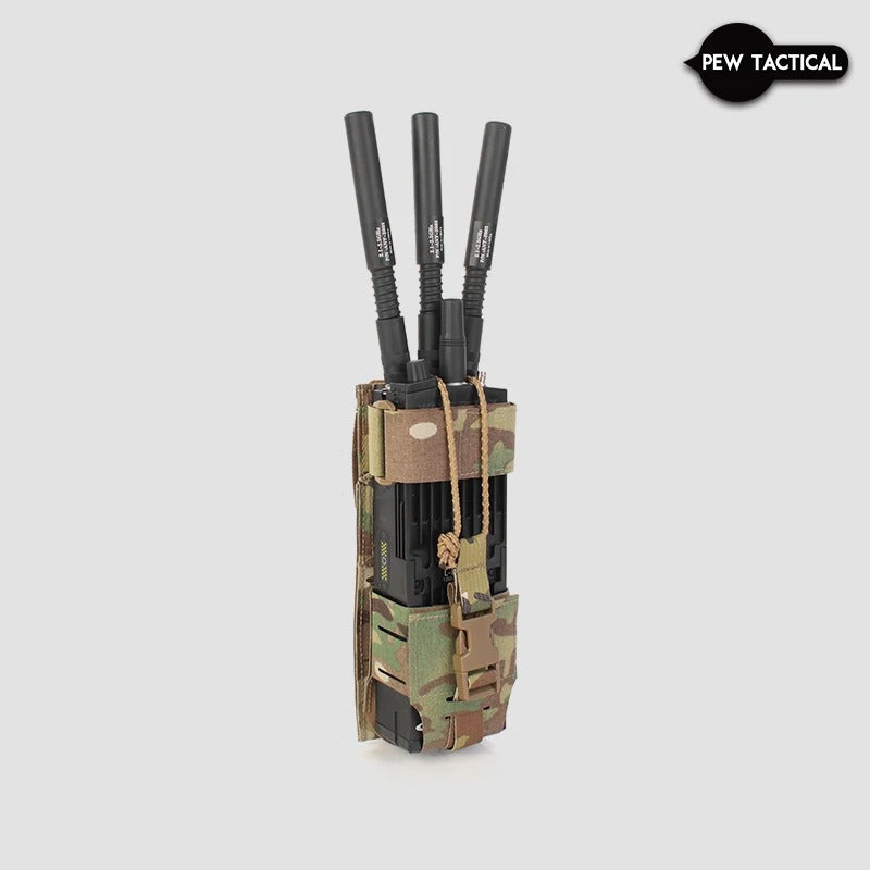 PEW TACTICAL Radio Chassis Mk5 - Adjustable Multi-Platform Radio Pouch (PH42)