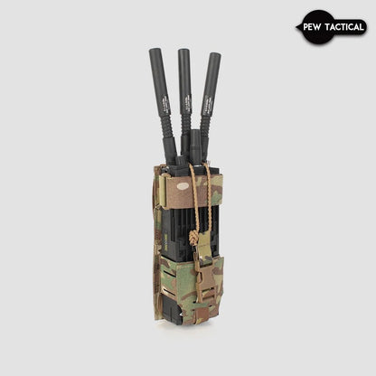 PEW TACTICAL Radio Chassis Mk5 - Adjustable Multi-Platform Radio Pouch (PH42)