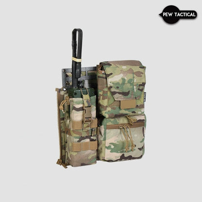 PEW TACTICAL MOLLE BACK PANEL for LV119 OVERT TEGRIS (BP06) - APEXTAC GEAR