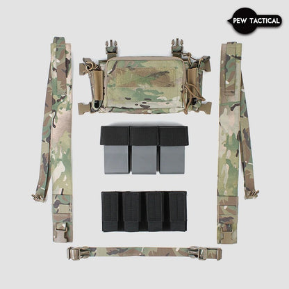Pew Tactical D3CRM 2.0 Tactical Chest Rig (CR03) - APEXTAC GEAR