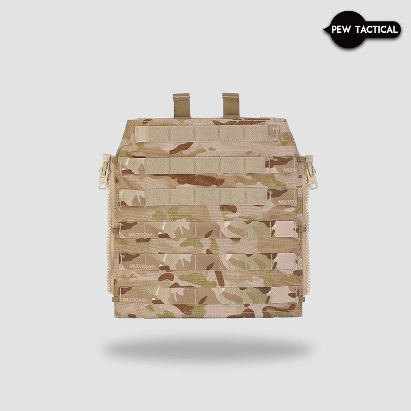 PEW TACTICAL MOLLE ZIP-ON PANEL 2.0 for AVS JPC SPC (BP12) - APEXTAC GEAR