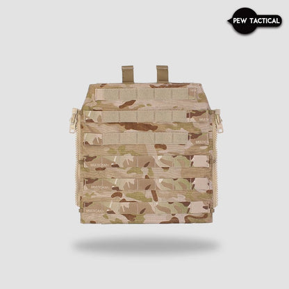 PEW TACTICAL MOLLE ZIP-ON PANEL 2.0 for AVS JPC SPC (BP12) - APEXTAC GEAR