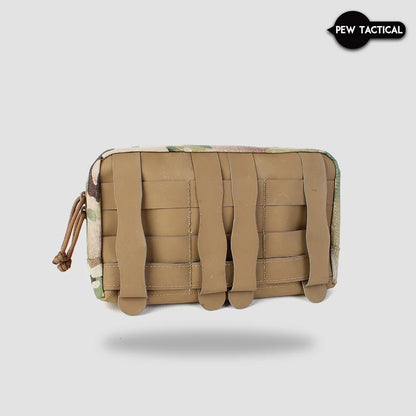 PEW TACTICAL Medium Horizontal Utility Pouch (PH48) - Versatile GP Pouch for Plate Carriers