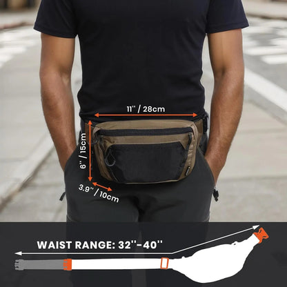 VOTAGOO Tactical CCW Fanny Bag - APEXTAC GEAR