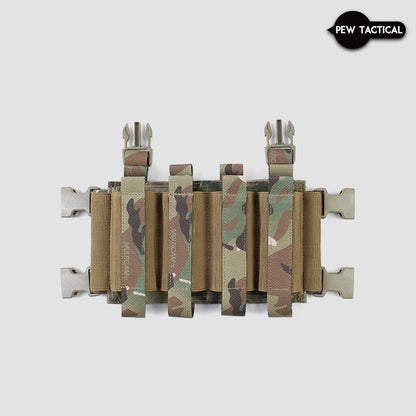 Pew Tactical 4x SMG Mag Placard LV119 MK3 MK4 JPC2.0 Front Plate (FP01) - APEXTAC GEAR