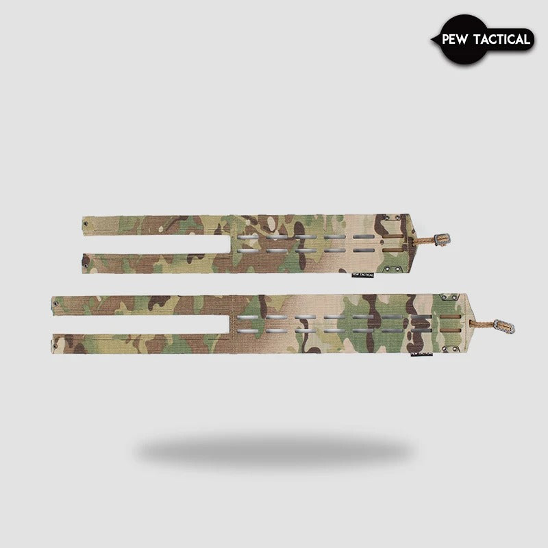 PEW Tactical AXL-Style Equinox Cummerbund showing adjustable straps and padded design for tactical gear fit.
