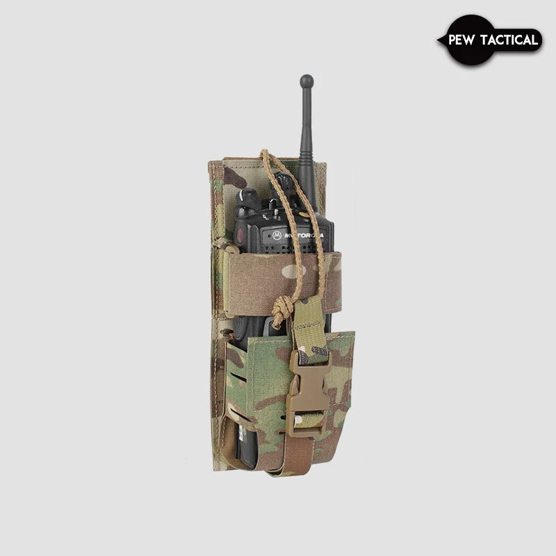 PEW TACTICAL Radio Chassis Mk5 - Adjustable Multi-Platform Radio Pouch (PH42)